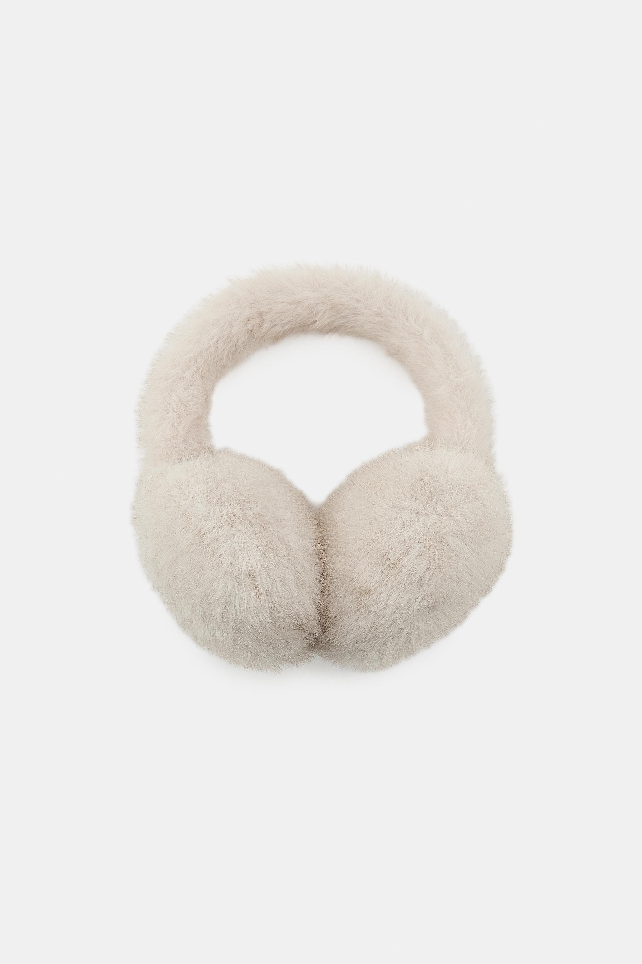 PLAIN FAUX FUR EARMUFFS